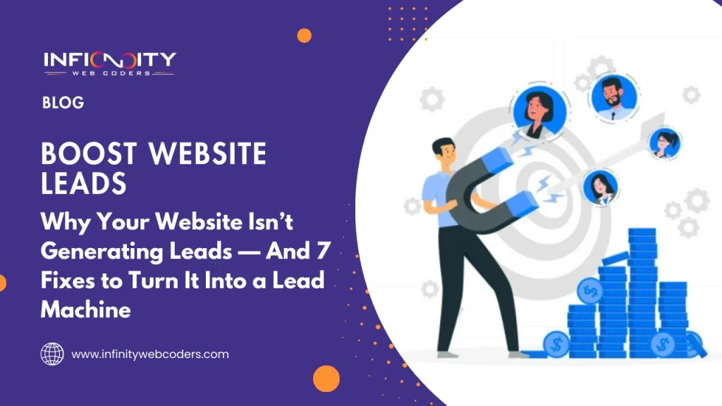 Why Your Website Isn’t Generating Leads — And 7 Fixes to Turn It Into a Lead Machine