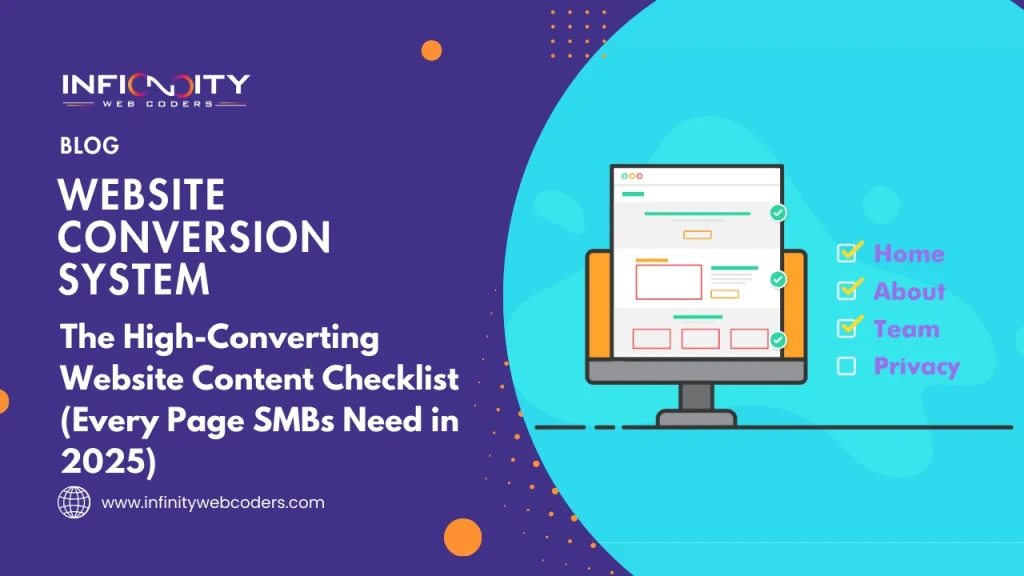 The High-Converting Website Content Checklist (Every Page SMBs Need in 2025)