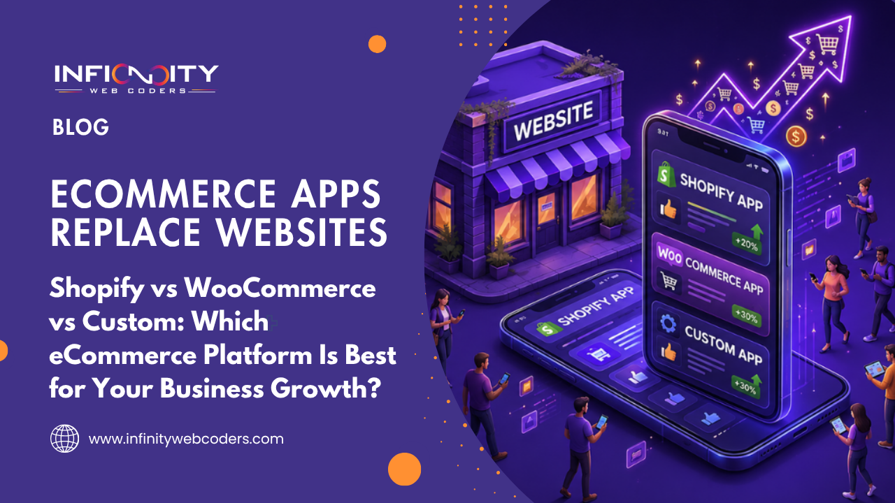 Shopify vs WooCommerce vs Custom: Which eCommerce Platform Is Best for Your Business Growth?